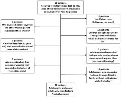 A Clinical and Psychopathological Approach to Radicalization Among Adolescents